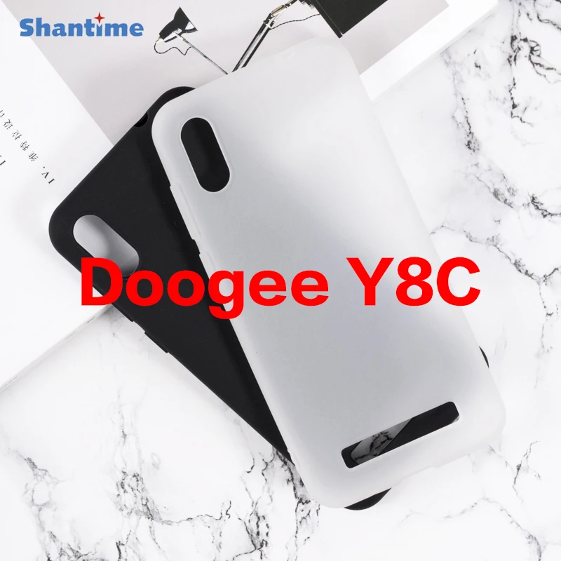 Для Doogee Y8C гелевый силиконовый защитный чехол для телефона мягкий из ТПУ|Бамперы|