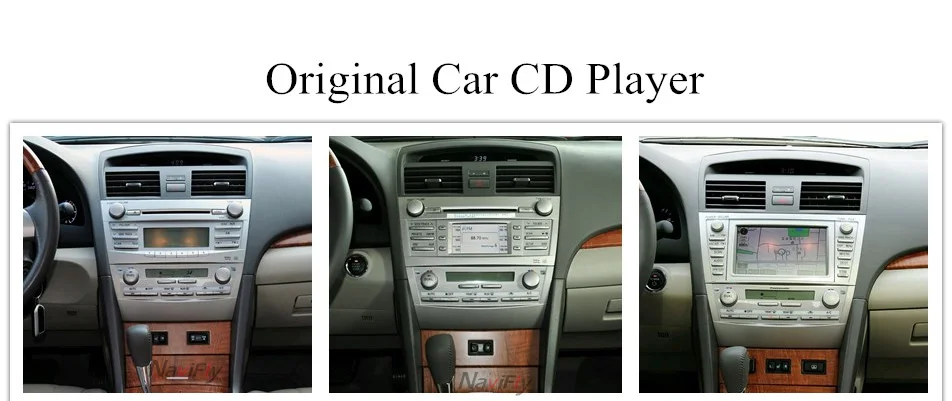 Top 2 DIN 8" Android 8.0 Car dvd player radio audio For Toyota Camry 2007 2008 2009 2010 With BT WIFI RDS dvd multimedia GPS Navi 7