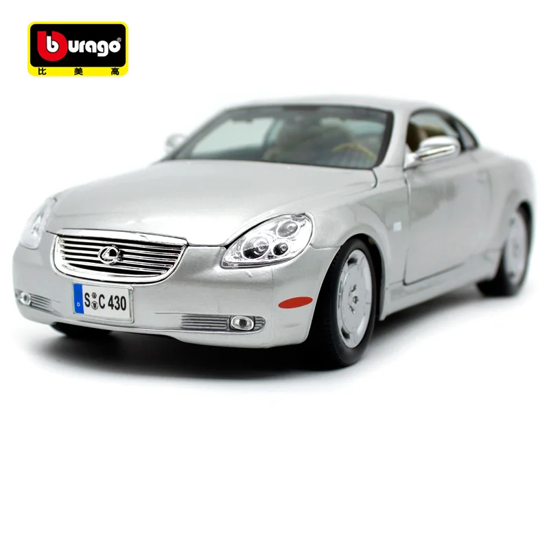 Bburago 1:18 Lexus SC 430 классические автомобили спортивный автомобиль литой модельный автомобиль игрушка в коробке 12017