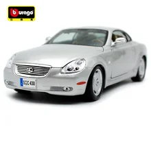 Bburago 1:18 Lexus SC 430 классические автомобили спортивный автомобиль