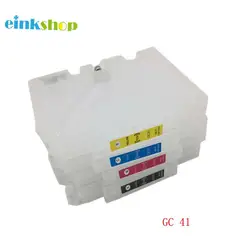 Einkshop GC41 многоразового картридж для Ricoh GC41 с чип для Ricoh SG2100N SG3100 SG3100SNW SG3110DNW SG3110DN SG3110SFNW