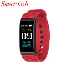 Smartch Smart Band X3 умный Браслет Bluetooth 4,0 Фитнес сердечного ритма крови Давление монитор IP68 водонепроницаемый напоминание