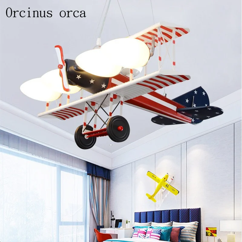 Люстра Самолет В Детскую фото 9