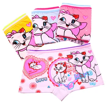 

8pcs/lot Cartoon Girls Boxer Underpants Children's Cotton Boxer Girls Underwear Girls Cotton Boxer 2-10 years