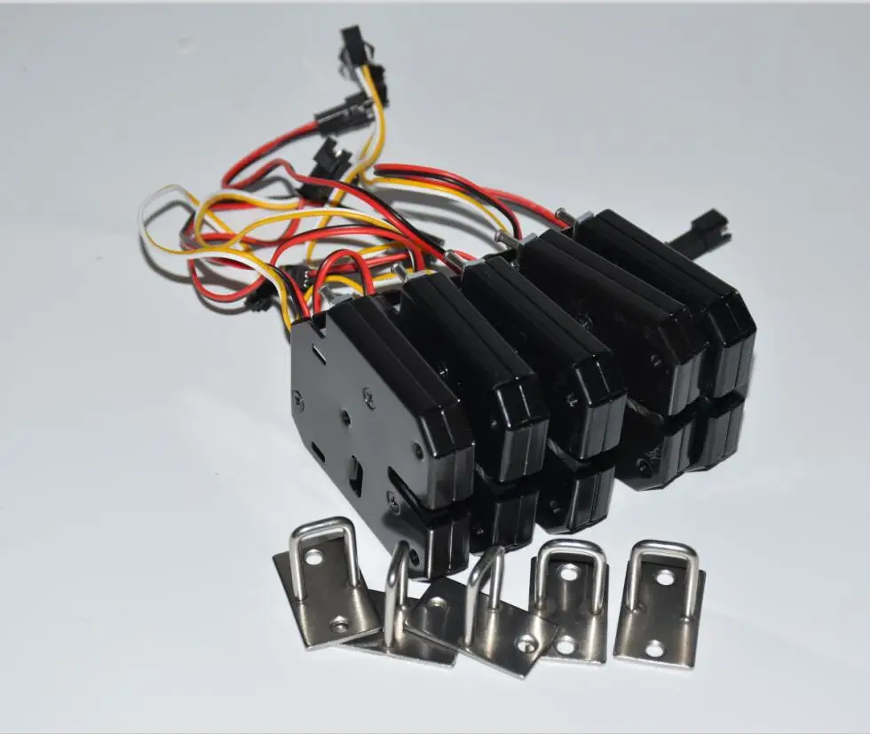 Concha de Metal Eletromagnética de Poupança de Energia Eletrônicas para o Feedback do Sinal da Porta do Armário Pces Fechadura Longa Vida Fechaduras 5 Dc12v