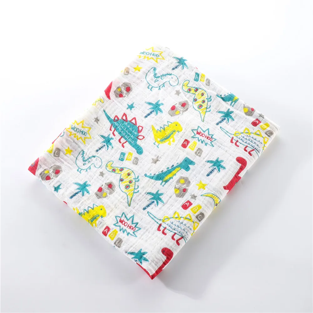 

Muslin Wrap Newborn Blankets Bath Gauze Baby Swaddles Soft Infant Wrap Sleepsack 100% Cotton Baby Stroller Cover Play Mat