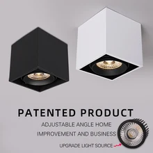 Puluoti регулируемая одежда на одно плечо магазин потолочный светильник поверхностный прожектор