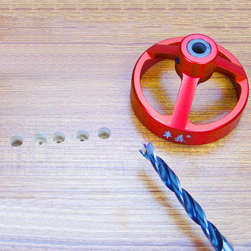 

08560 Carpentry Puncher/Drill Vertical Fixture/Roundwood tenon Hole Puncher/Woodworking Woodworking locator Puncher
