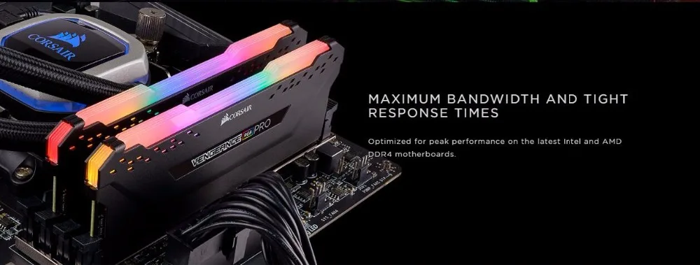 Оперативная память CORSAIR 8 ГБ, 16 ГБ, RGB PRO RAMS DDR4, поддержка памяти DIMM для рабочего стола, материнская плата 3000 МГц ddr4 3200 МГц 3600 МГц RGB PRO 16 Гб