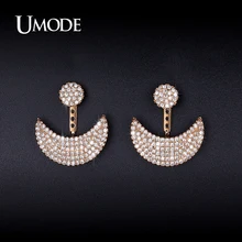 UMODE Imitation Diamond Dangle Earrings For Women Gold Plated Boucle D’Oreille Femme Pendientes Christmas Gifts Fashion AUE0250A