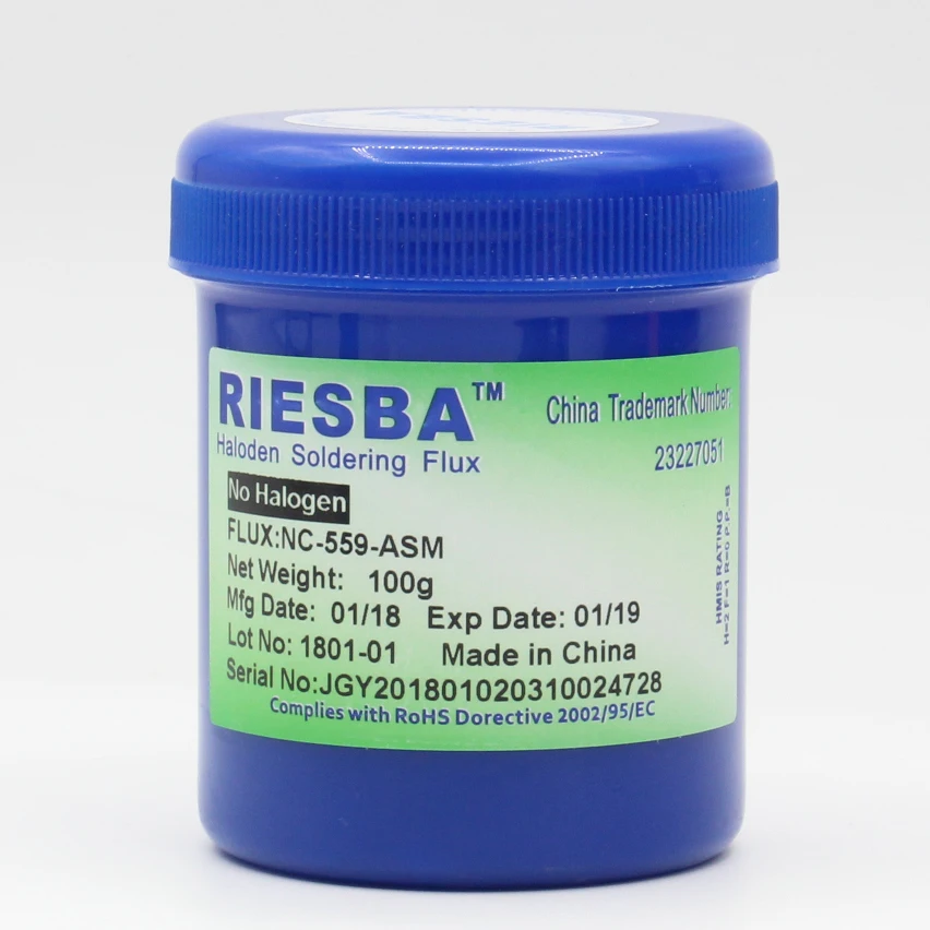 RIESBA NC 559 ASM 100g No clean solder paste solder paste lead free