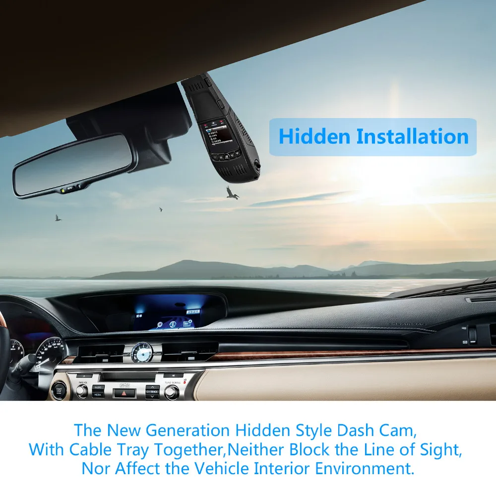 Skup Range tour WiFi Mini ukryty wideorejestrator samochodowy kamera na deskę rozdzielczą F5 rozdzielczości Full HD 1920*1080P deski rozdzielczej 140 stopni dashcam wideo kamera do rejestracji wideo kamery