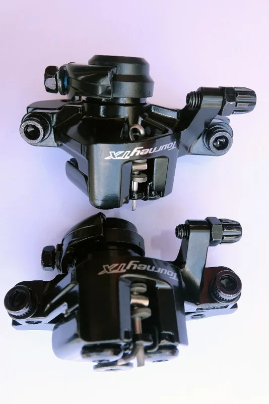 SHIMANO BR-TX805 на горном велосипеде Механическая дискового тормоза велосипеда Запчасти тормоза 1 для самую последнюю