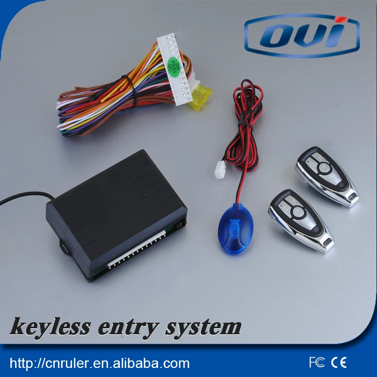 12V Keyless Entry System Remote Control For Car Central Door Locking