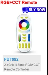 FUT068 AC85-265V Milight 2,4 г 6 Вт RGB+ CCT Вай-Фай совместимый смарт светодиодный светильник 2,4G Беспроводной 4-Зона дистанционного управления Android/iOs APP Управление