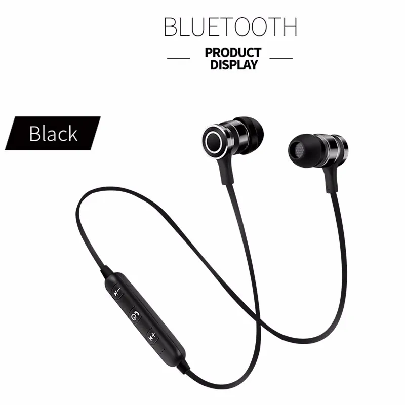 Bluetooth наушники гарнитура беспроводные с защитой от пота магнитные спортивные