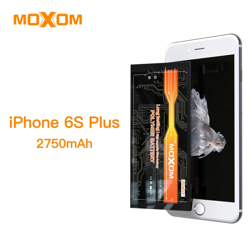 Аккумулятор MOXOM для iPhone 6s Plus 2750 мАч аккумулятор большой емкости мобильный телефон