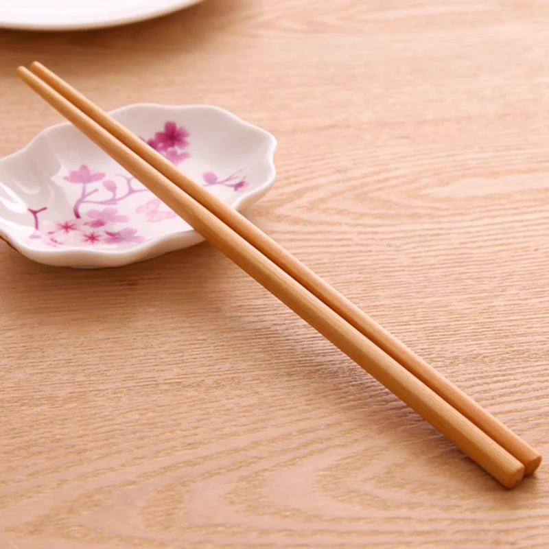 2017 Hot Sale 20 Pairs / set Chopsticks Wood Chopsticks 24 cm Kitchen
