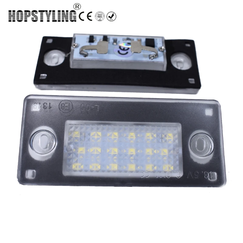 Hopstyling 2 шт./пара 18SMD светодиодный задний номерной знак светильник для Audi A4 S4 Avant RS4 B5 автомобильный аксессуар без кода ошибки