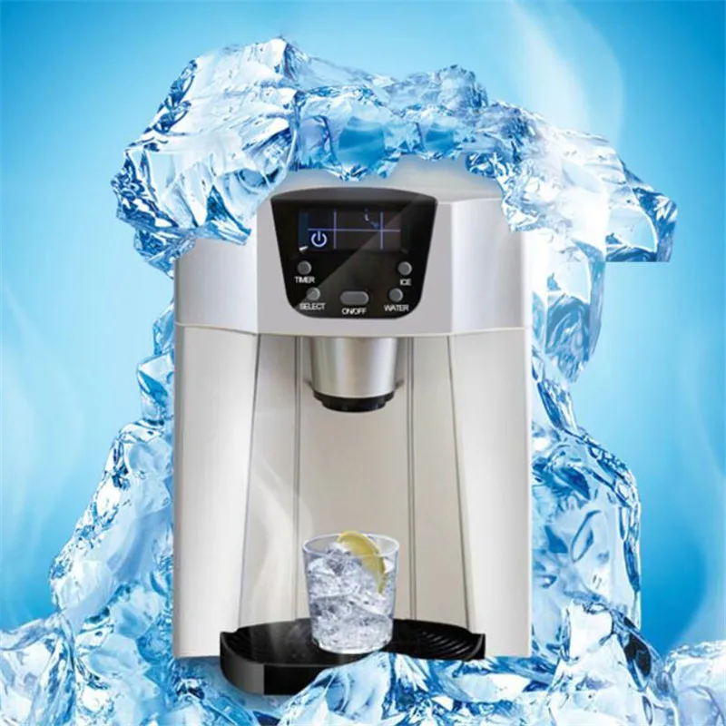 

Jamielin Portable Automatic Self-Cooling Ice Maker Household Bullet Round Ice Make Machine For Family Small Bar Coffee Shop