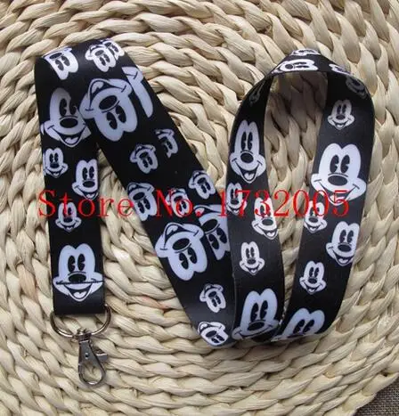 

Mickey 1 pcs Lanyard Neck Strap for keys ID Card Mobile Phone Straps for Badge Holder DIY Hang Rope VV-10