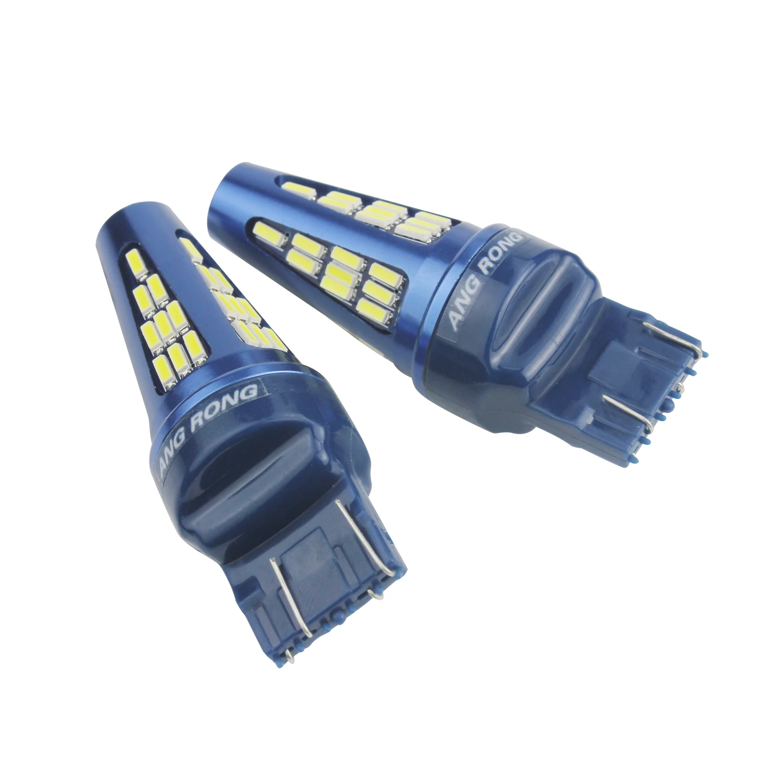 ANGRONG 2x7440 7443 W21/5W 48 SMD светодиодный светильник дневной ходовой DRL для