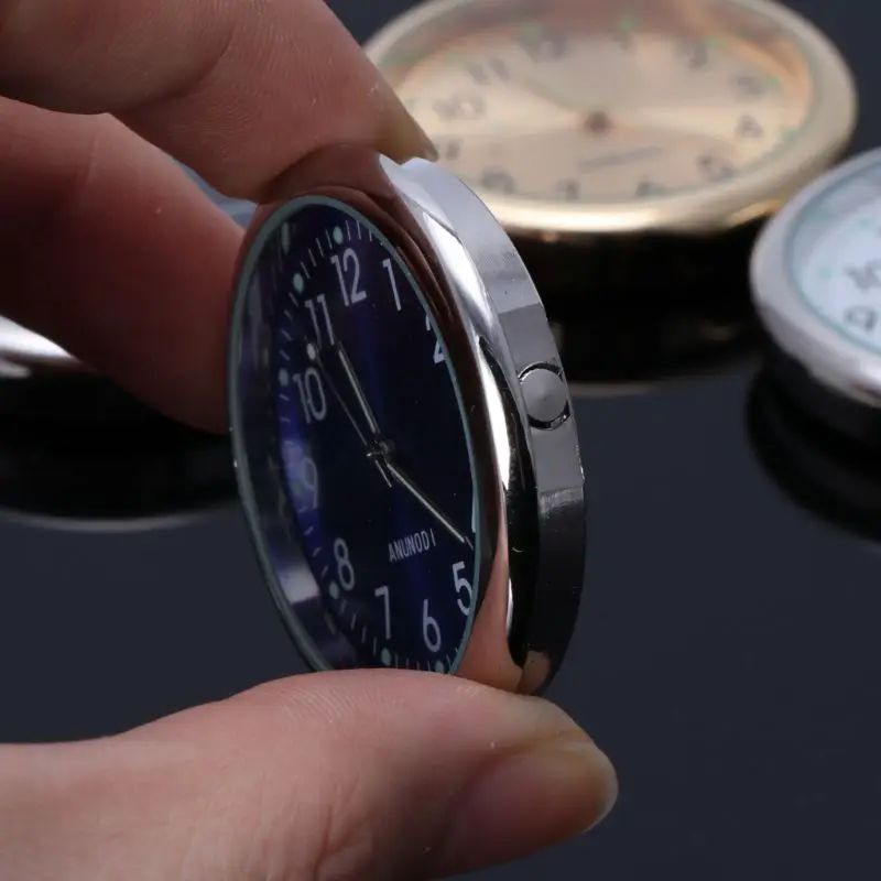 Car Decoration Electronic Meter Car Clock Timepiece Auto Interior Ornament Automobiles Sticker Watch Interior In Car Accessories
