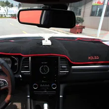 Приборной панели автомобиля защитный ковер тент Подушка фото накладка из полиэстера интерьер ковер для Renault Koleos