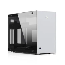 CEMO A4 алюминий ITX небольшой шасси стекло Сторона через для поддержки 240 интегрированное водяное охлаждение