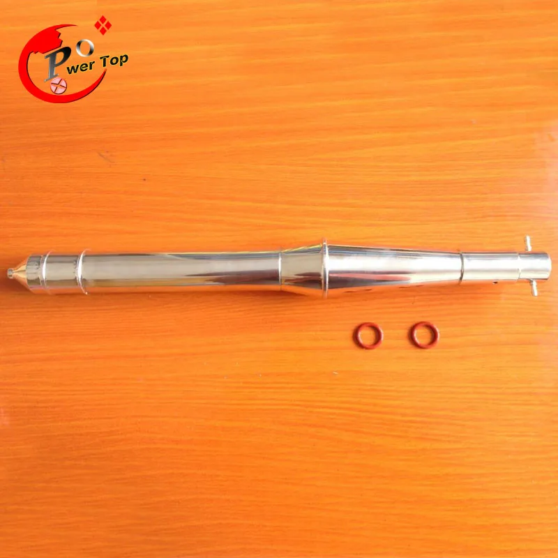 RC Stainless steel exhaust pipe Tuned Pipe 26cc For Boat Enginein