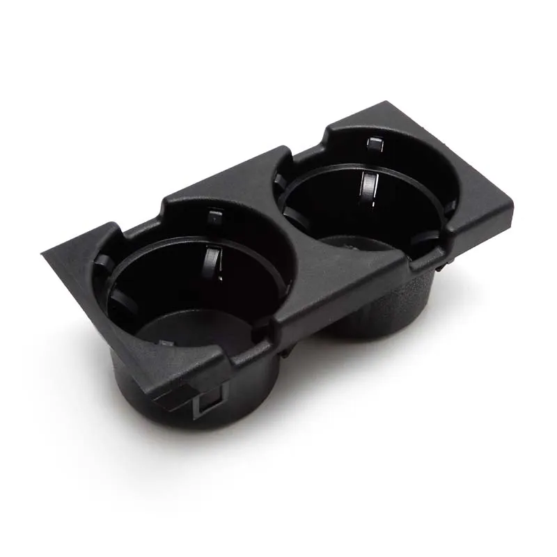 KEMiMOTO Black Front Drink Cup Holder For BMW 3 Series E46 1998-2006 2000 2001 2002 2003 2004 51168217953