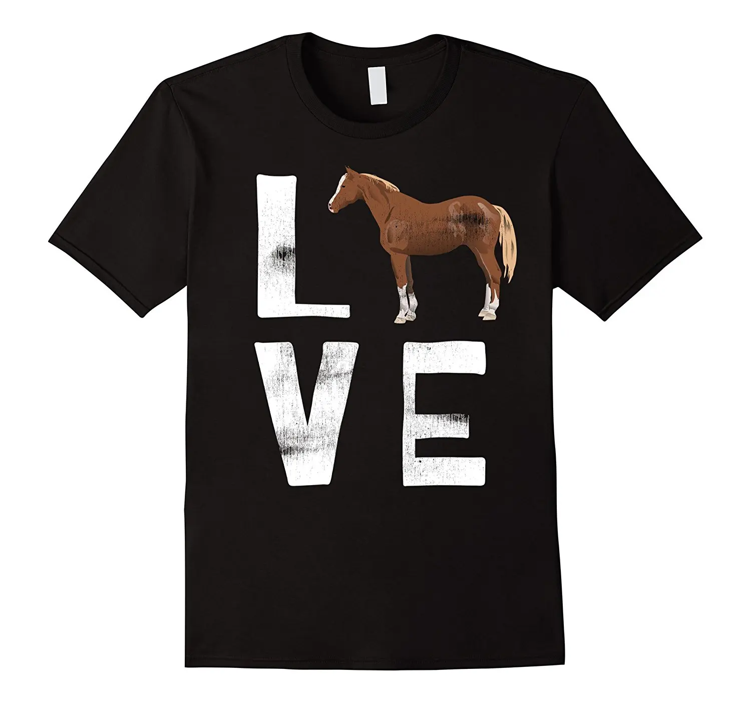 Girls Love Horses T shirt gift, quarter horse or pony-in T-Shirts from ...