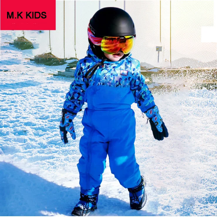 

2018 Children baby girl boy jumpsuit ski Snow suits winter outwear kids waterproof clothing romper jumpsuit baby winter set