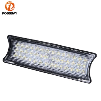 

POSSBAY LED Lights for BMW 3 Series E46 1998-2005 Auto LED Vanity Mirror Light 42 LEDs Car Interior Lamp White Bulb