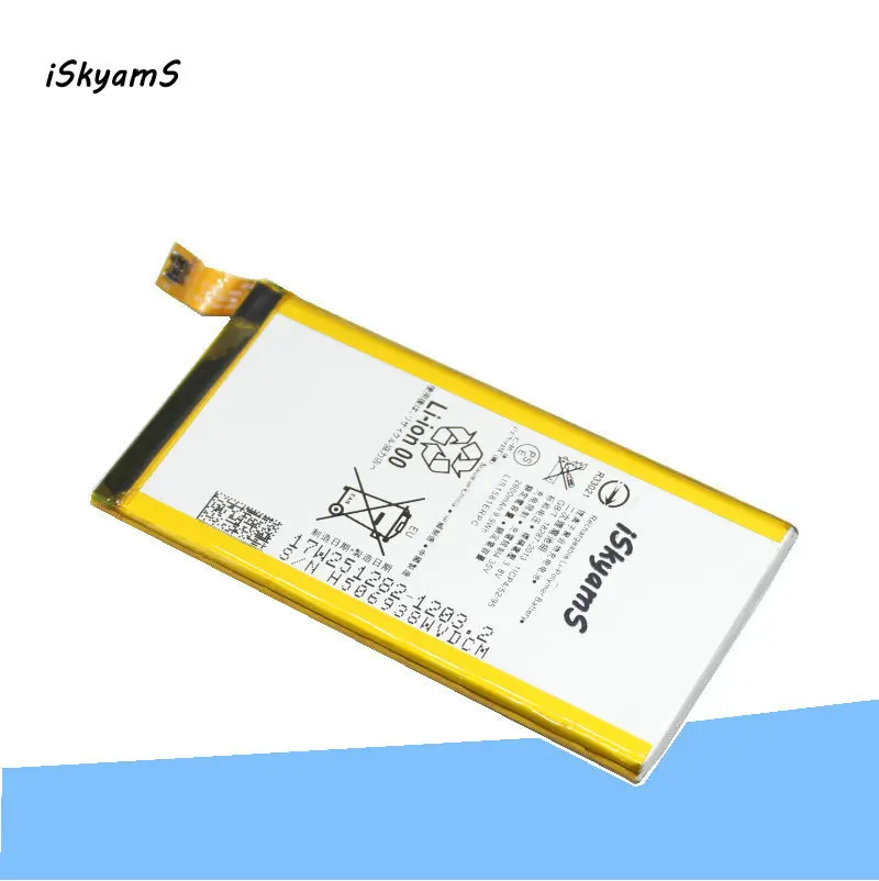 

iSkyamS 1x 2600mAh LIS1561ERPC Replacement Li-Polymer Battery For Sony Z 3 Z3c Z3 Mini Compact M55W D5833 D5803 SO-02G