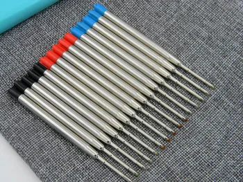 

10pc red blue black OFFICE FIT FOR metal MOST GIFT ballpoint Pen refills