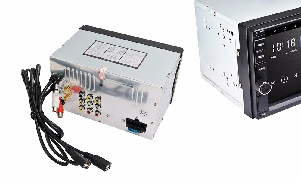 Discount Android 6.0 2 Din 7 inch Bluetooth Car Multimedia Player with WiFi Connection Supports Mirror Link / Steering Wheel Control 8