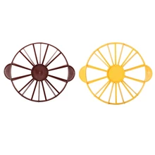 Пирог нож для нарезки торта, равная часть, делитель, Круглый резак для торта, разделители для украшения торта для дня рождения, вечеринки