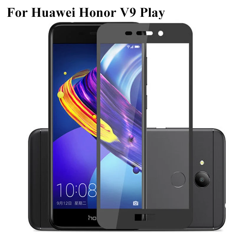 9H полная защита для экрана Huawei Honor V9 Play полное покрытие защитная пленка