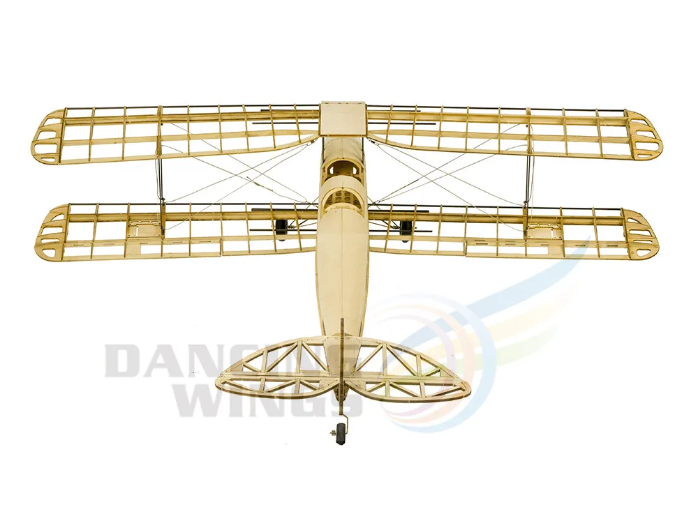 Upgrade Mini Tiger Moth Balsa Wood Model Aircraft Electric Powered RC Airplane 980mm Wingspan Laser Cut Plane Model Kits 5