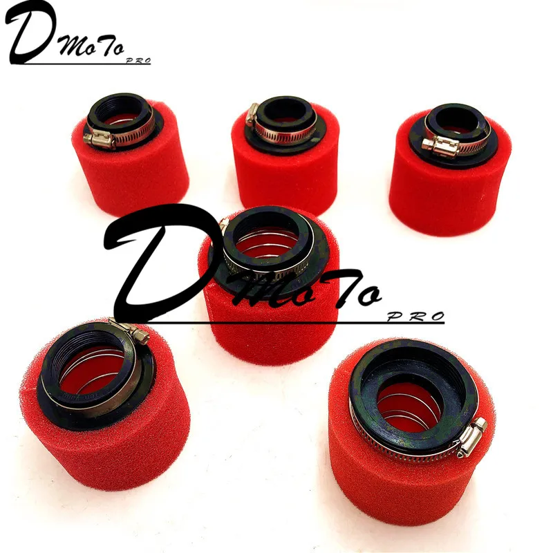 

Motorcycle Double Sponge Air Filter Cleaner Straight Neck 35/38/40/42/45/48/58MM