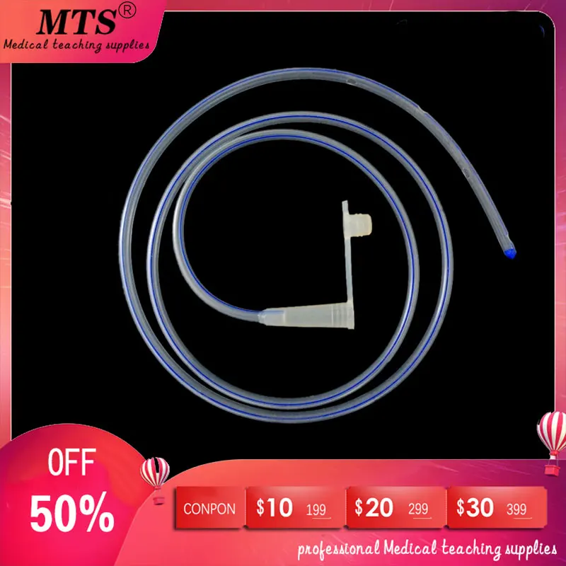 

5pcs/lot medical Adult silicone stomach tube disposable feeding tube Sterilization package for Medical or patient care
