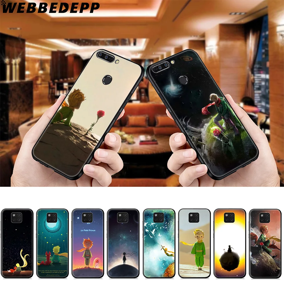 WEBBEDEPP Маленький принц мягкий чехол для Huawei Mate Honor 20 6A 7A 7C 7X 8 9 9X 10 View Lite Pro 30 |