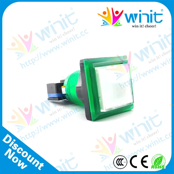 

SQUARE PUSH BUTTON SWITCH WITH LED LIGHT AND MICROSWITCH