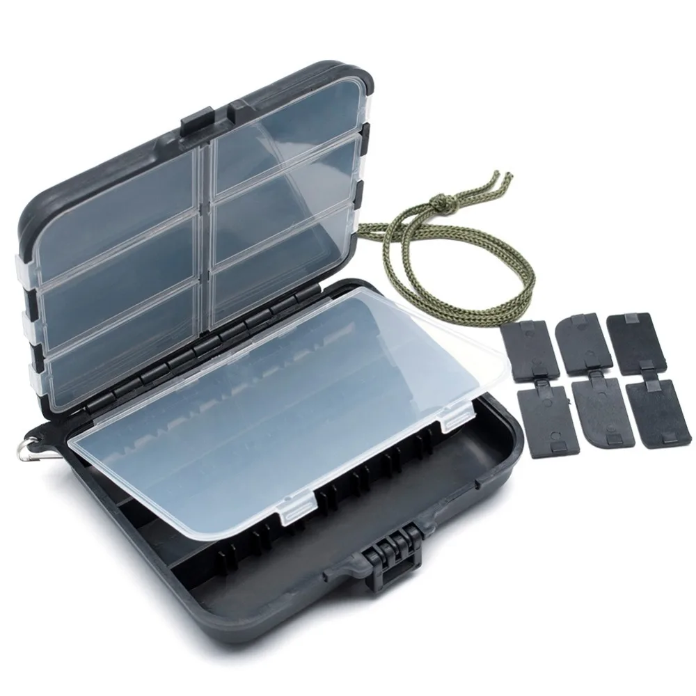 Carp Fishing Tackle Box Hook Fly Lure Case Waterproof Storage Multi