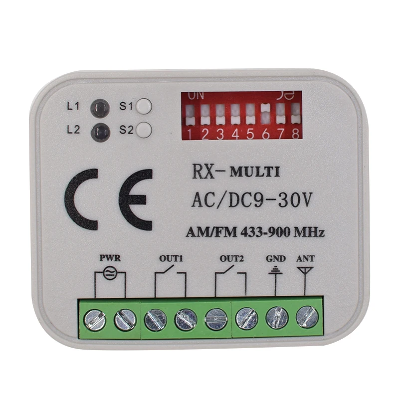 2 PCS Free Shipping 2 channel HORMANN HSM 4 BERNER 868 mhz remote control receiver 2 PCS Free Shipping 2 channel HORMANN HSM 4 BERNER 868 mhz remote control receiver