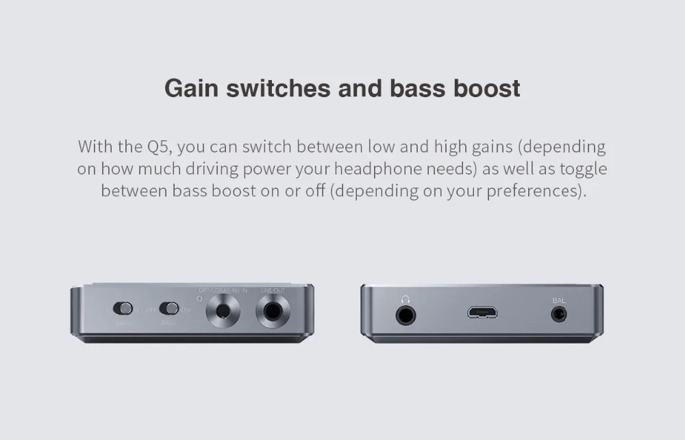 FIIO Q5 флагманский Bluetooth и dsd-способный Портативный HIFI усилитель DSD декодер MFi усилитель звука USB DAC 3800mAh