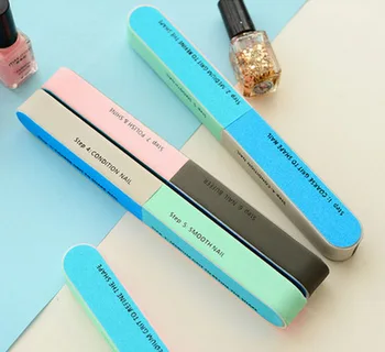

by ems or dhl 2000pcs Nail File Sanding Buffer Block Pedicure Manicure Buffing Polish Beauty Tools