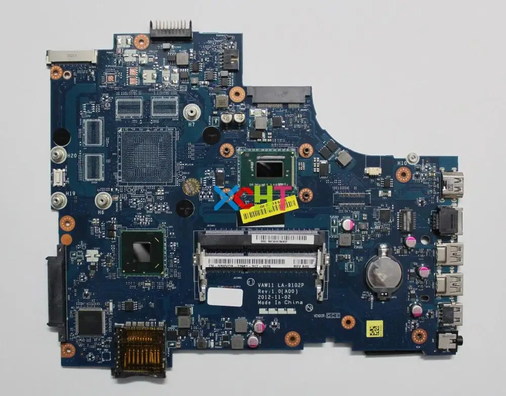

for Dell Inspiron 5721 CN-03WVDR 03WVDR 3WVDR VAW11 LA-9102P w i5-3337u DDR3 Laptop Motherboard Mainboard Tested