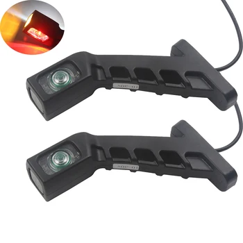 

1 Pair 4 LED 24V Truck Elbow Side Marker Light Indicator Lamp Side Marked Lamp For Car Truck Trailer Lorry